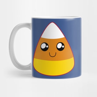 Another Cute Happy Candy Corn (Blue) Mug
